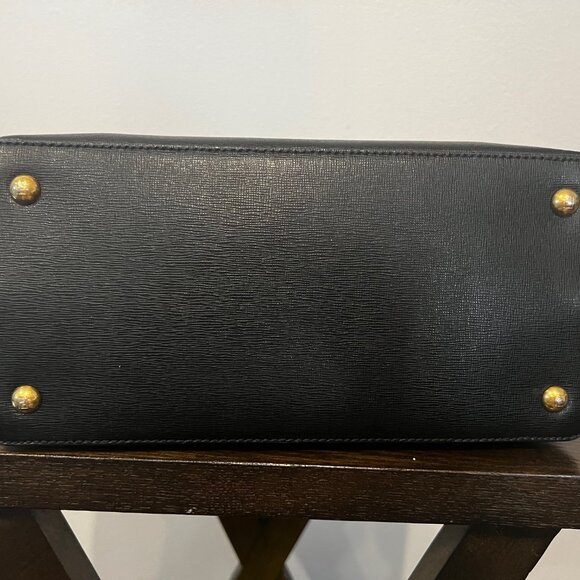 Fendi 2Jours Monster Tote in Black/Coral/Lilac/Taupe Leather - Picture 9 of 9